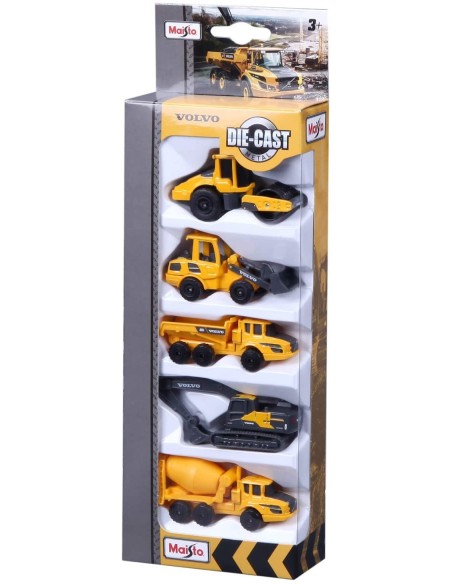 Construction Vehicle 3'' 5-pack