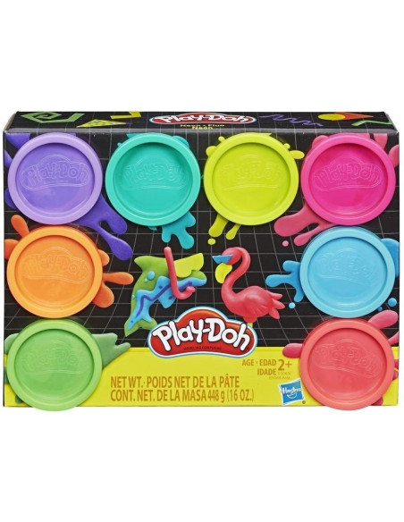 PLAY DOH 8 VASETTI Flamingo Nero