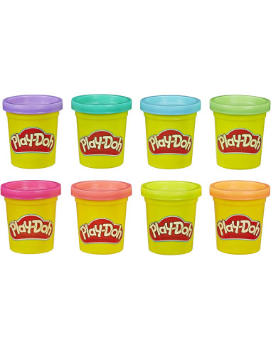 PLAY DOH 8 VASETTI Flamingo Nero