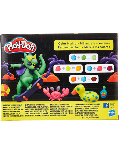 PLAY DOH 8 VASETTI Flamingo Nero