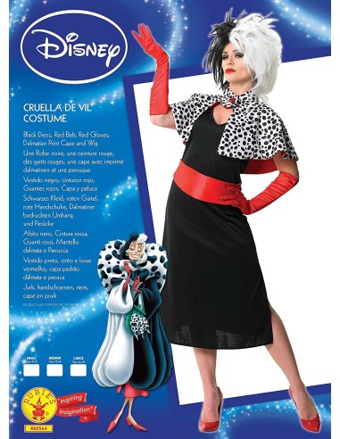Costume Crudelia Adulto