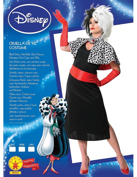 Costume Crudelia Adulto