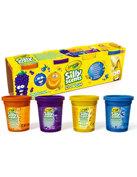 Crayola - Silly Scents Dough 4 Barattolini
