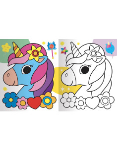 Colorare gli unicorni 2