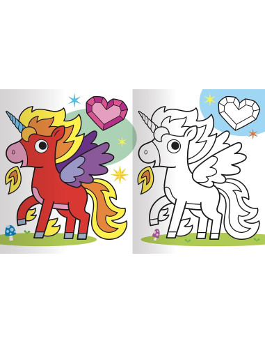 Colorare gli unicorni