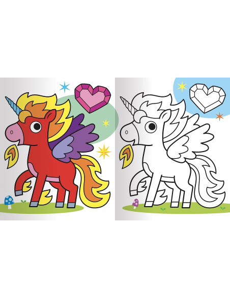 Colorare gli unicorni