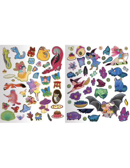 Mondi magici. 400 stickers