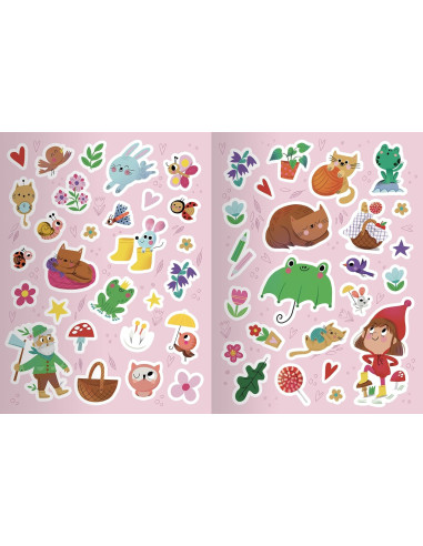 Cappuccetto Rosso. Attività, tatuaggi e sticker