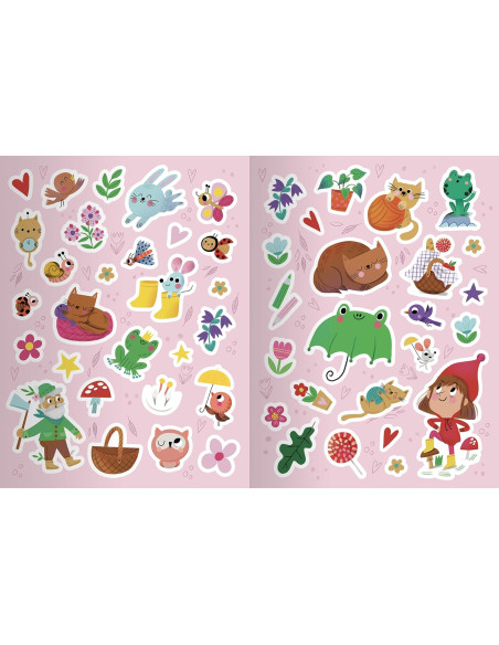 Cappuccetto Rosso. Attività, tatuaggi e sticker