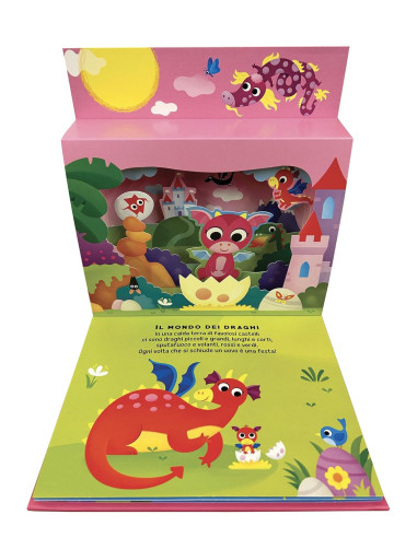 Mondi magici. Fate. Draghi. Unicorni. Sirene. 