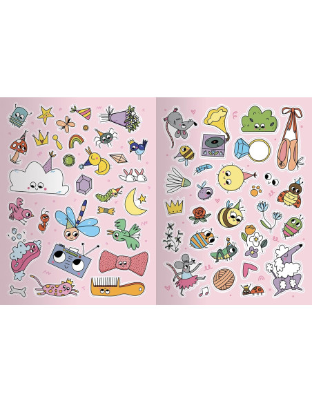 Principesse al primo ballo. Attività, tatuaggi e sticker