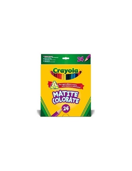 Crayola 24 Matite Colorate
