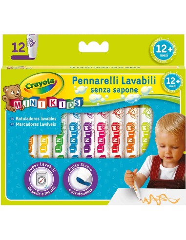 Crayola Colori Fibra Mini Kids 12 Pz