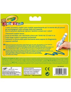 Crayola Colori Fibra Mini Kids 12 Pz 2