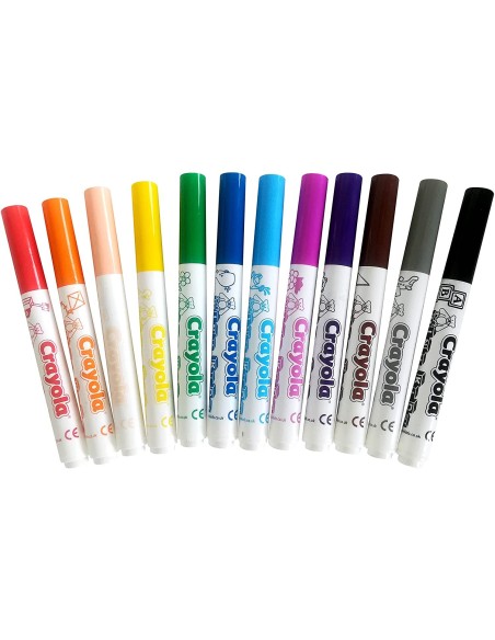 Crayola Colori Fibra Mini Kids 12 Pz