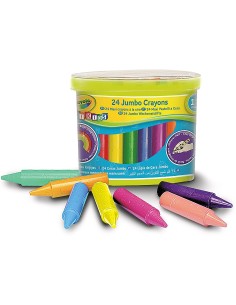 Crayola Maxi Pastelli A Cera 24 Pz