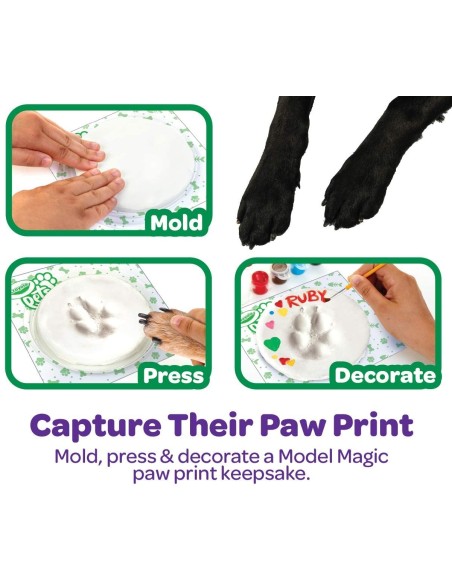 Crayola Pets- Set crea l'impronta - Cerchio
