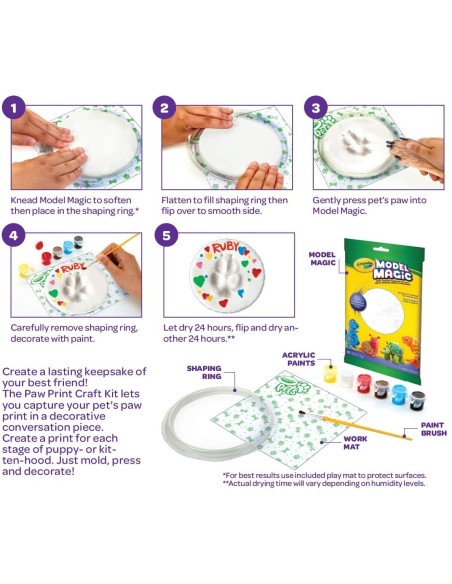 Crayola Pets- Set crea l'impronta - Cerchio