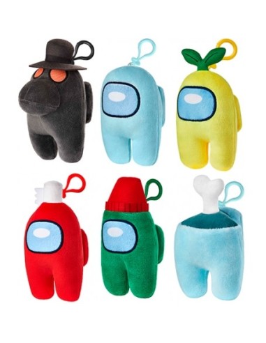 AMONG US - Clip on Plush 1 pz