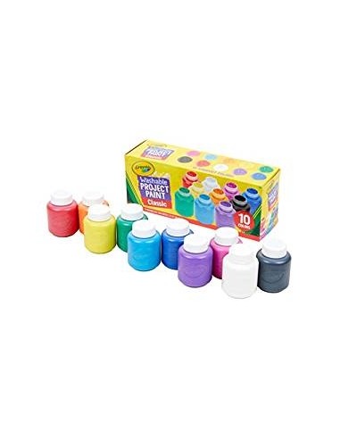 Crayola Tempere Lavabili 10 Colori