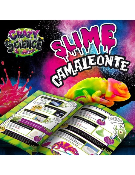 Crazy Science Dottor Slime Camaleonte Tutti Colori