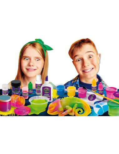 Crazy Science Dottor Slime Camaleonte Tutti Colori