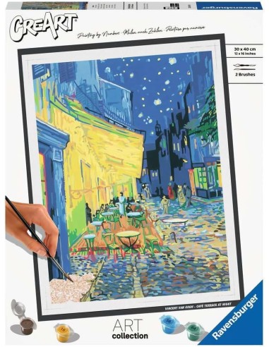 CreArt Serie B Art Collection - Van Gogh: Terrazza del caffè di sera