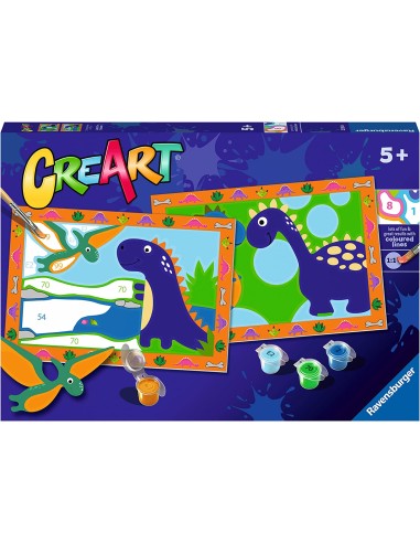 CreArt Serie Junior: 2x Dinosauri