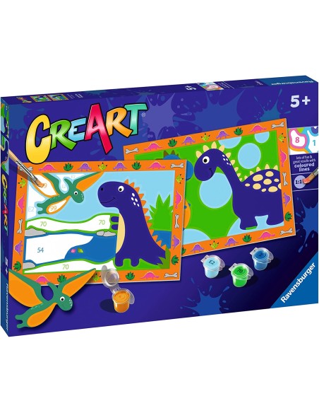 CreArt Serie Junior: 2x Dinosauri