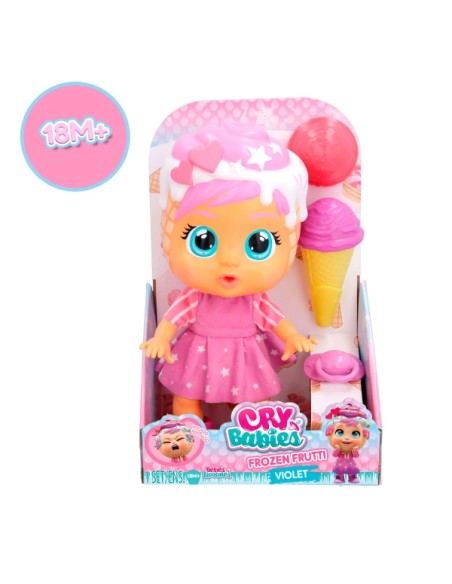Cry Babies Frozen Frutti Viola