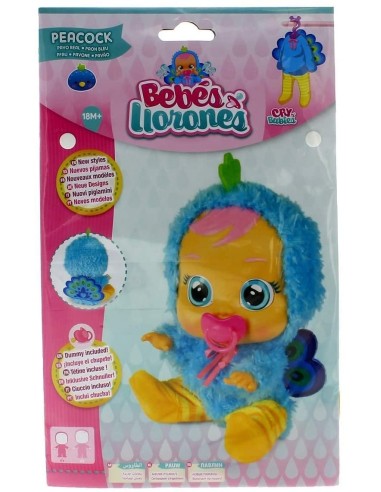 CRY BABIES PIGIAMINI PAVONE