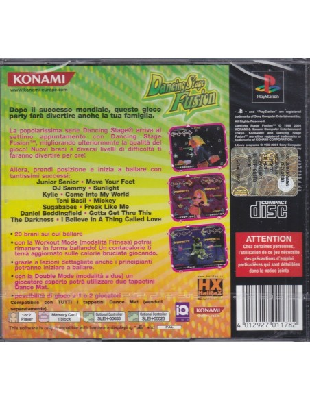 DANCING STAGE FUSION