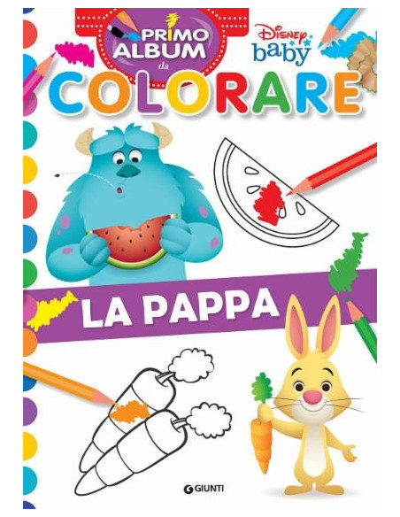 LA PAPPA DISNEY PRIMO ALBUM DA COLORARE