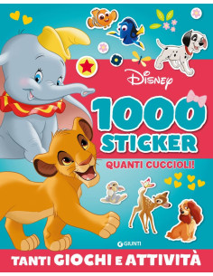 Quanti cuccioli! 1000 sticker Disney