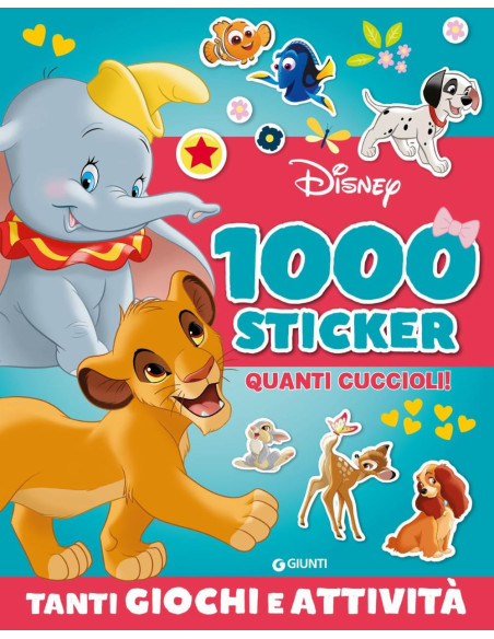 Quanti cuccioli! 1000 sticker Disney