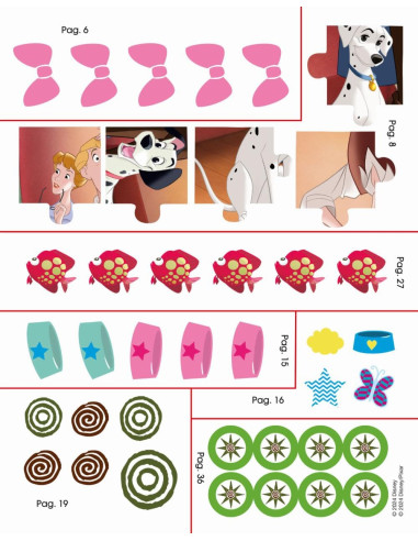 Quanti cuccioli! 1000 sticker Disney