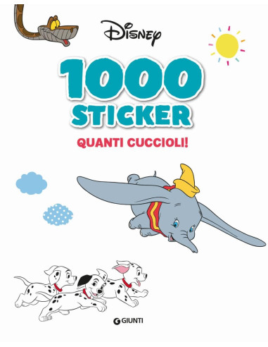 Quanti cuccioli! 1000 sticker Disney