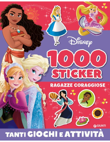 Ragazze coraggiose - 1000 sticker Disney