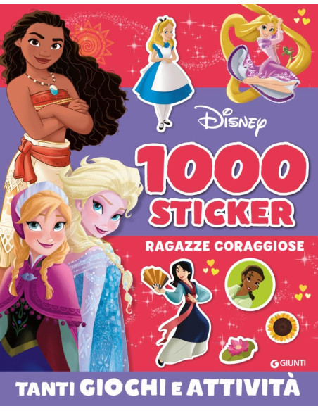 Ragazze coraggiose - 1000 sticker Disney