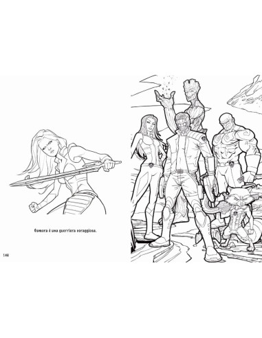 Mega color Marvel - Supereroi da colorare