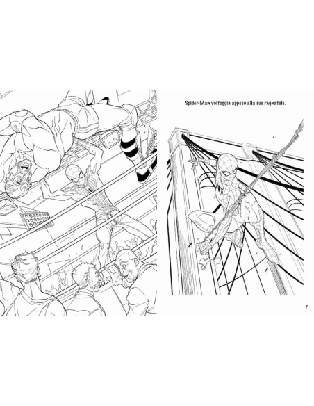 Mega color Marvel - Supereroi da colorare