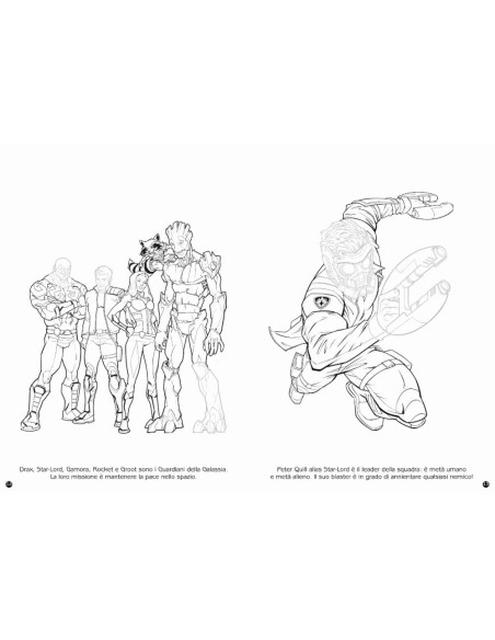 Staccattacca e colora - I tuoi supereroi Marvel