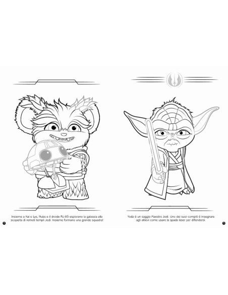 Staccattacca e colora - Young Jedi adventures Star Wars