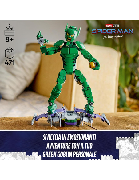 Lego Marvel - Personaggio Costruibile di Goblin