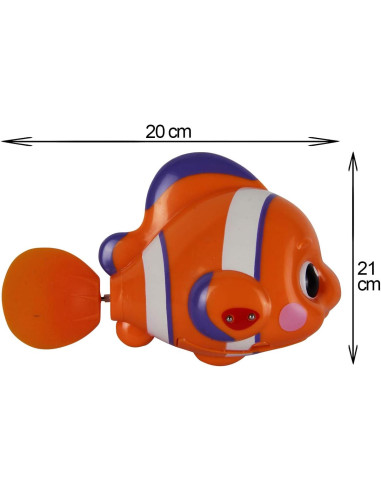 Robo Alive Pesce Pagliaccio Nuota davvero