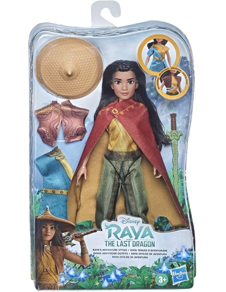 Disney Princess Raya Fashion doll più accessori