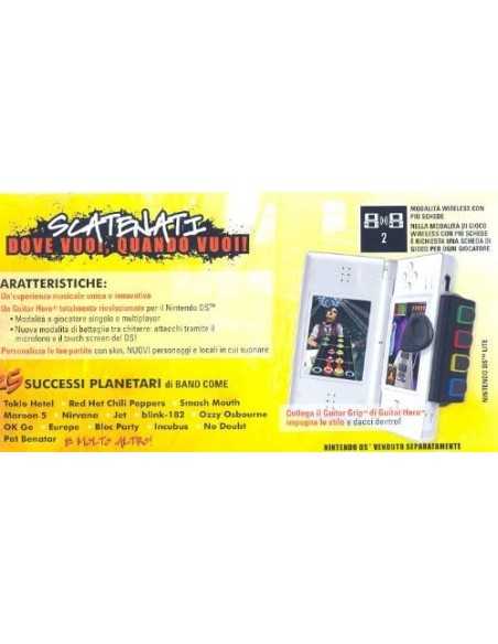 DS GUITAR HERO ON TOUR