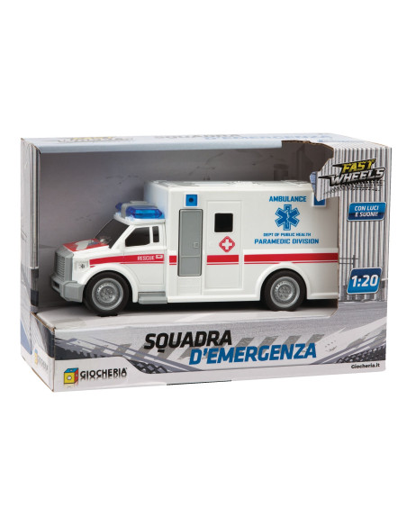 Fast Wheels veicoli squadra d'emergenza a frizione
