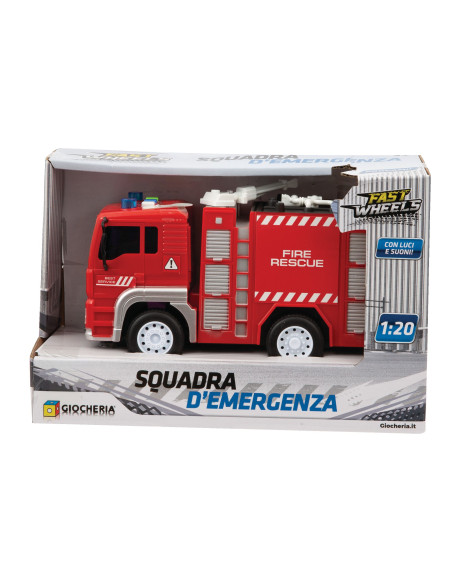 Fast Wheels veicoli squadra d'emergenza a frizione