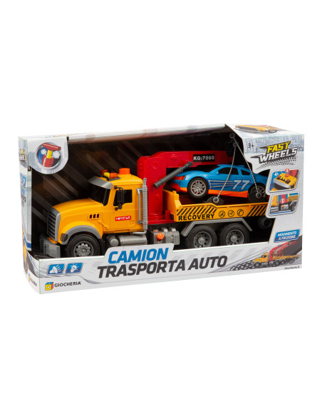 Fast Wheels Camion Trasporto auto Assortito